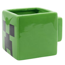 Load image into Gallery viewer, Minecraft Creeper Face 3D Mug - Gifteee Unique & Unusual gifts, Cool gift ideas