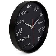 Load image into Gallery viewer, Math Wall Clock - Gifteee Unique & Unusual gifts, Cool gift ideas
