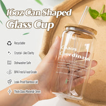 Load image into Gallery viewer, Chaos Coordinator Glass - Gifteee Unique & Unusual gifts, Cool gift ideas
