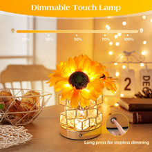 Load image into Gallery viewer, Sunflowers Flower Lamp