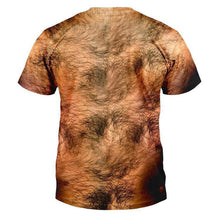 Load image into Gallery viewer, 3D Hairy Chest T-Shirt - Gifteee Unique & Unusual gifts, Cool gift ideas