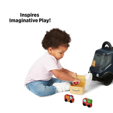 Load image into Gallery viewer, Delivery Van Ride-On Toy – Blue (Ages 2+)