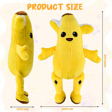 Load image into Gallery viewer, Peely Banana Plush – Funny Humanoid Banana Fortnite