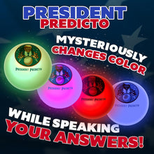 Load image into Gallery viewer, Talking President Predicto Ball - Donald Trump Fortune Teller Toy