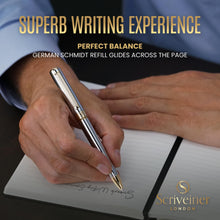 Load image into Gallery viewer, Luxury Ballpoint Pen by Scriveiner – Elegance in Writing