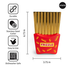 Load image into Gallery viewer, Frizzle Crinkle Fry and Veggie Cutter