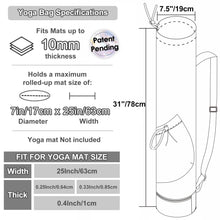 Load image into Gallery viewer, Yoga Mat Bag with Water Bottle Pocket - Gifteee Unique & Unusual gifts, Cool gift ideas
