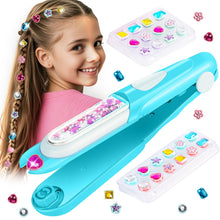 Load image into Gallery viewer, Quick-Click Hair Gem Stamper Styling Kit