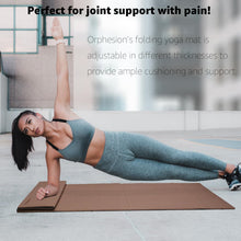 Load image into Gallery viewer, Orphesion Foldable Cork Yoga Mat