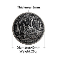 Load image into Gallery viewer, Grim Reaper Skull Collection Hobo Coin - Gifteee Unique & Unusual gifts, Cool gift ideas
