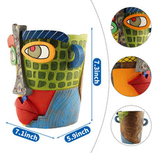 Load image into Gallery viewer, Abstract Face Planters Pots