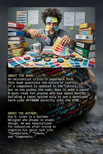 Load image into Gallery viewer, Not-Books: The Illusion of Order: Funny Design System Notebook | Fake Book Prank Journal