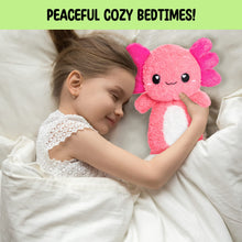 Load image into Gallery viewer, Microwavable Axolotl Heating Pad Stress Relief Plush - Gifteee Unique & Unusual gifts, Cool gift ideas