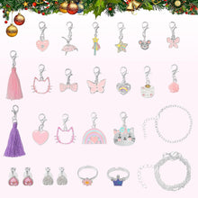 Load image into Gallery viewer, Manaror DIY Jewelry Advent Calendar for Girls