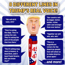 Load image into Gallery viewer, Talking Donald Trump Pen | 45-47 Edition Political Gag Gift with Real Voice