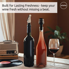 Load image into Gallery viewer, OTOTO Rock n' Roll Guitar & Bass Silicone Wine Bottle Stoppers