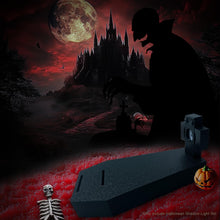 Load image into Gallery viewer, Halloween Shadow Light Silhouette Decoration - Spooky Shadow Caster with Red Light