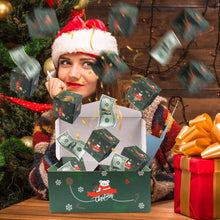 Load image into Gallery viewer, Christmas Surprise Box: Exploding Money Box