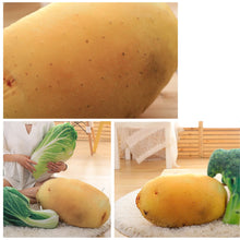 Load image into Gallery viewer, 3D Potato Plush Pillow – 19.5" Throw
