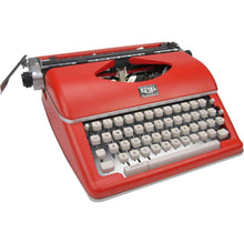 Load image into Gallery viewer, Classic Manual Typewriter – Red