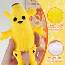 Load image into Gallery viewer, Peely Banana Plush – Funny Humanoid Banana Fortnite