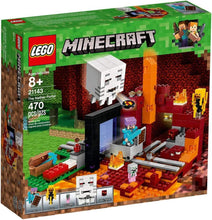 Load image into Gallery viewer, LEGO Minecraft The Nether Portal 21143 Building Kit (470 Pieces)