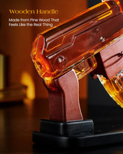 Load image into Gallery viewer, Gun Shaped Whiskey Decanter