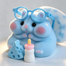 Load image into Gallery viewer, Cute Flocked Animal Toy Figurine | Soft Silicone Desktop Collectible