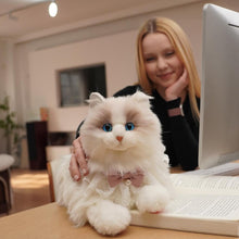 Load image into Gallery viewer, Interactive Robotic Cat – Realistic Plush Companion Pet