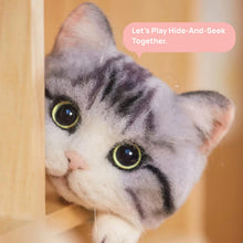 Load image into Gallery viewer, Needle Felting Cat Kit – Realistic DIY Craft for Beginners