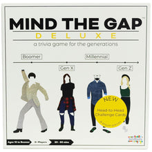 Load image into Gallery viewer, Mind the Gap Deluxe Trivia – Family Party Game (2–12 Players, 10+)