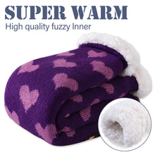 Load image into Gallery viewer, LINEMIN Fuzzy Slipper Socks – Cozy Comfort for Winter
