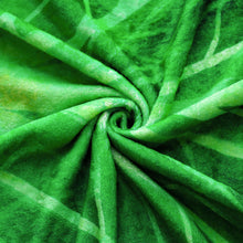 Load image into Gallery viewer, Lettuce Throw Blanket – 60" Soft Food-Print Cozy Throw