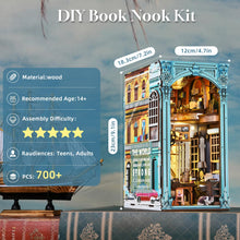 Load image into Gallery viewer, DIY Book Nook Kit with LED β Hemingway House