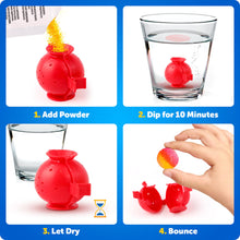 Load image into Gallery viewer, Blue Marble Bouncy Ball Science Kit