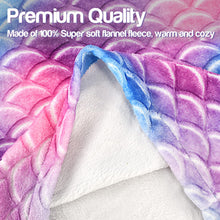Load image into Gallery viewer, Mermaid Tail Blanket for Kids - Gifteee Unique & Unusual gifts, Cool gift ideas