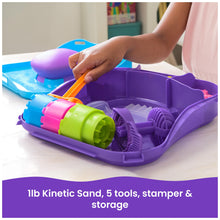 Load image into Gallery viewer, Kinetic Sand, Moving Sand Playset with Stamps