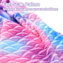 Load image into Gallery viewer, Mermaid Tail Blanket for Kids - Gifteee Unique & Unusual gifts, Cool gift ideas