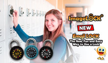 Load image into Gallery viewer, Emoji Combination Lock - Easy to Remember Code - Gifteee Unique & Unusual gifts, Cool gift ideas