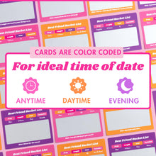 Load image into Gallery viewer, 35 Surprise Friend Dates Scratch-Off Cards | Fun Adventure Ideas for Besties