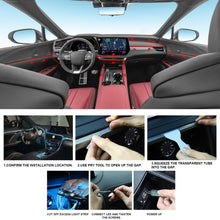 Load image into Gallery viewer, Customizable Fiber Optic Car Lights