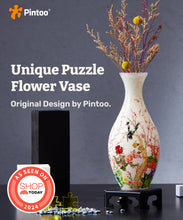 Load image into Gallery viewer, Unique Flower Vase 3D Puzzle
