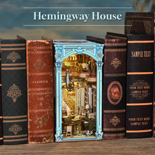 Load image into Gallery viewer, DIY Book Nook Kit with LED β Hemingway House