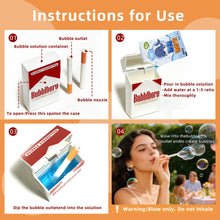 Load image into Gallery viewer, Cigarettes Bubble Blower Fidget Toy | Portable Squeeze Stress Relief Gadget