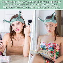 Load image into Gallery viewer, Spa Headband – Cute Palm & Snail Skincare Hair Band