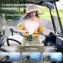 Load image into Gallery viewer, Portable Waist Fan - Gifteee Unique & Unusual gifts, Cool gift ideas