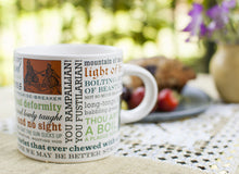 Load image into Gallery viewer, Shakespearean Insults 14oz Coffee Mug