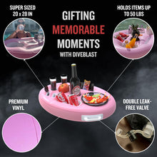 Load image into Gallery viewer, Inflatable Floating Drink Holder – Pool & Hot Tub Bar