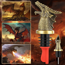 Load image into Gallery viewer, Mythical Bronze Dragon 2-in-1 Wine Pourer & Stopper