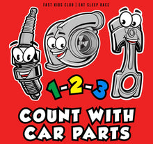 Load image into Gallery viewer, 1-2-3 Count with Car Parts